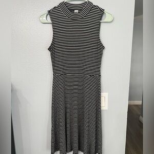 Black & white striped Dress from Old Navy